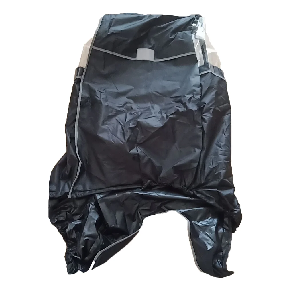 

Bike Cover Outdoor Waterproof Cover for Child Bike Trailer Black