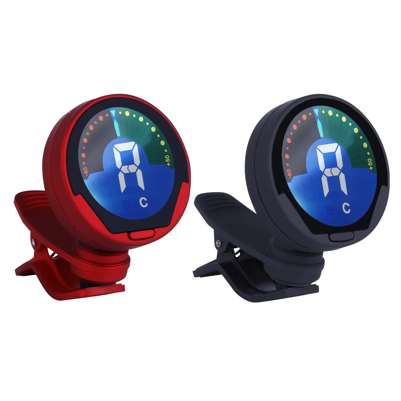 

Eno ET-39 Clip Digital Guitar Tuner for Guitar/Bass/Ukulele/Violin/Chromatic Full Color Display Large LCD 360 Degree