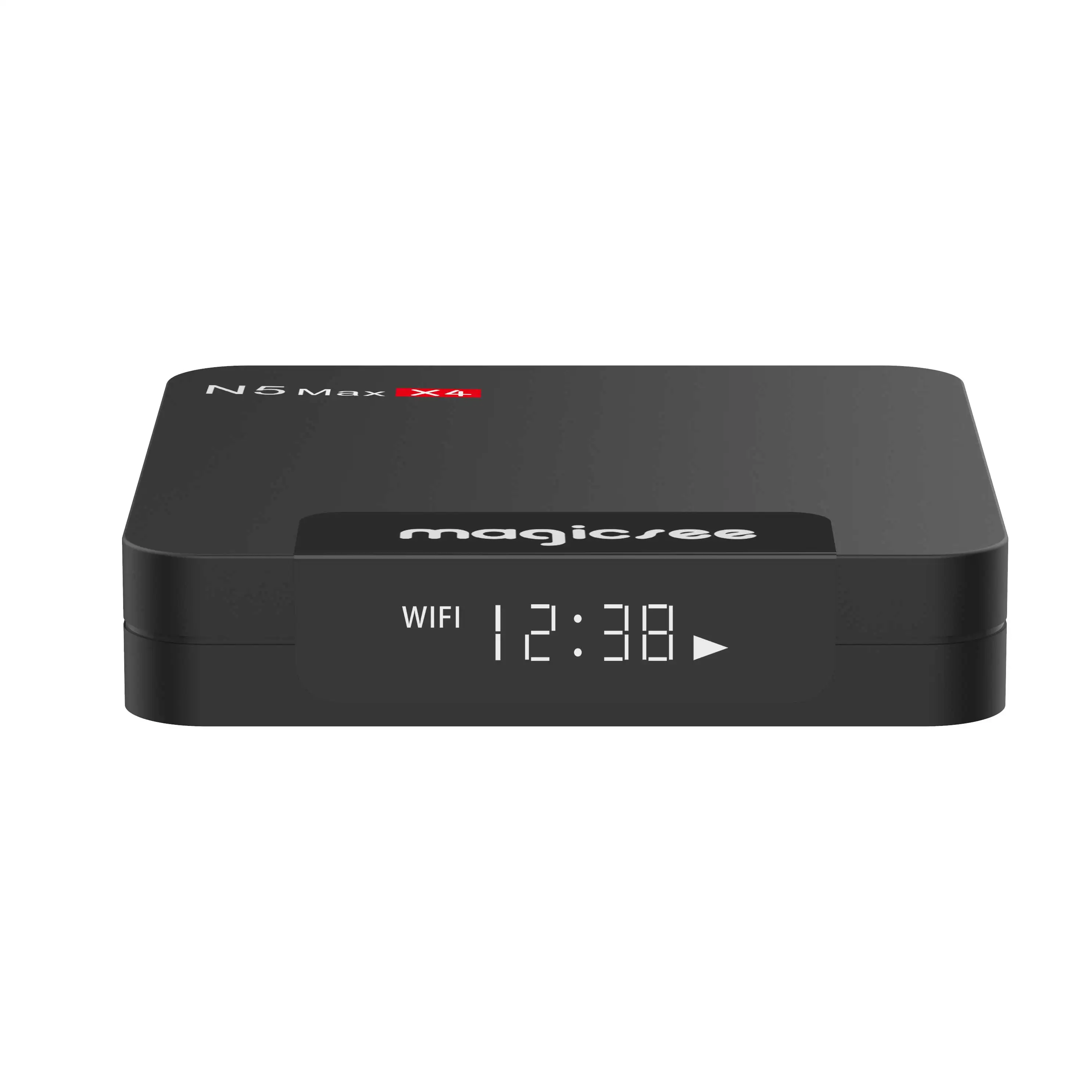 ТВ-приставка Magicsee N5MAX X4 Android 11 Amlogic S905X4 4 Гб ОЗУ 32 64 ПЗУ BT4.2 2.4G5G двухдиапазонный Wi-Fi 4K
