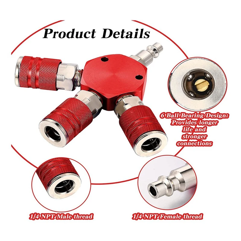 2 шт. соединители для воздушных шлангов