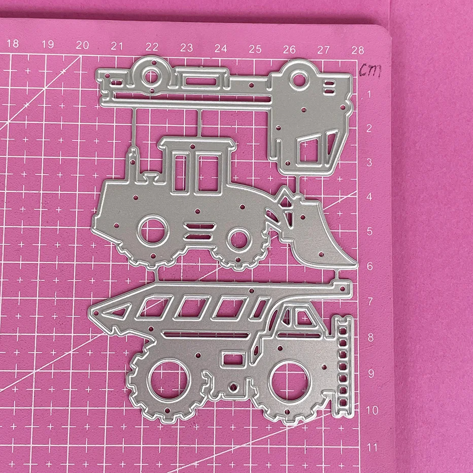 Инженерные транспортные средства скрапбукинг вырубные штампы рынок Yiwu Futian