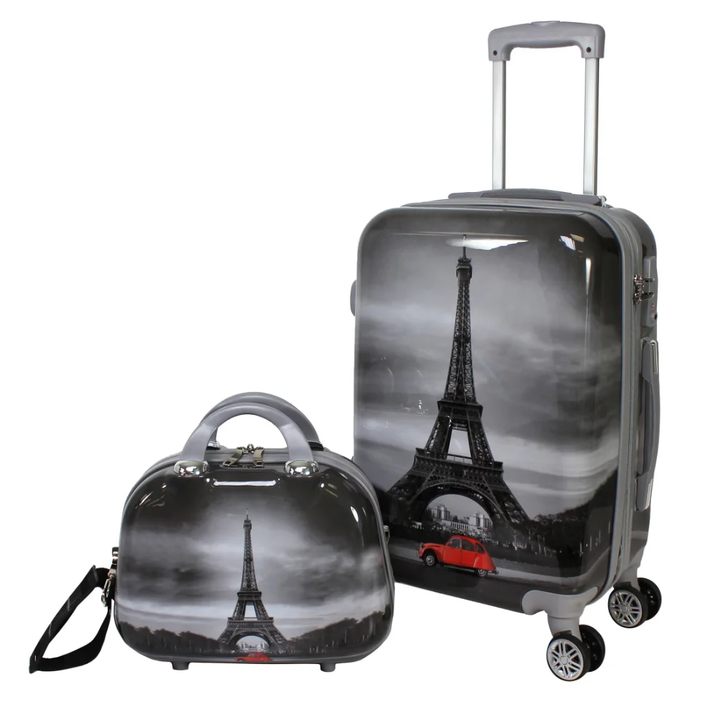 

Destination 2 Piece Carry-on Hardside Spinner Luggage Set