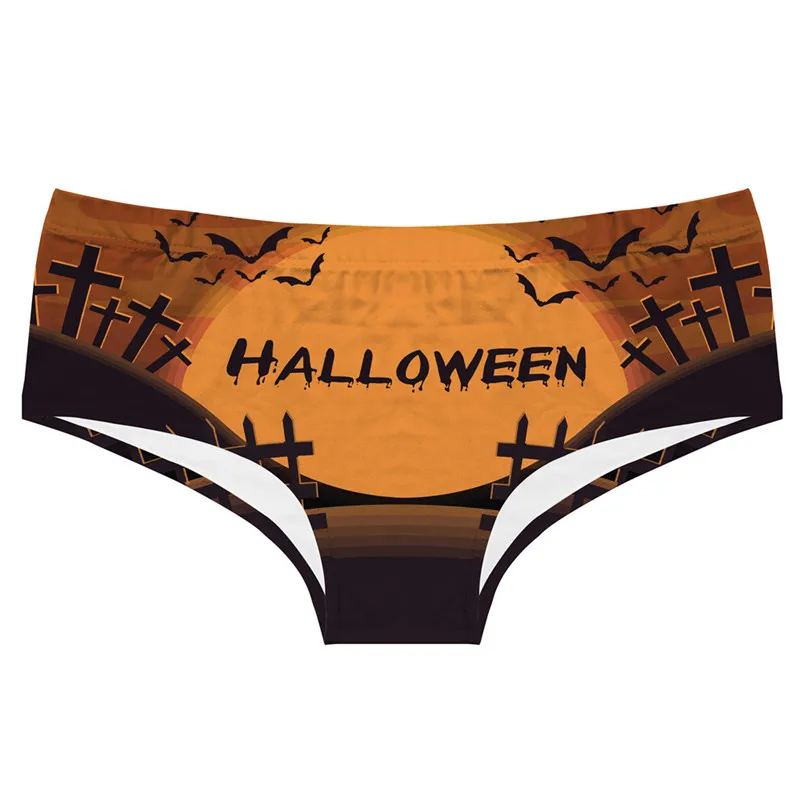 

Женские Супермягкие трусики с низкой посадкой DeanFire, сексуальное нижнее белье с принтом на Хэллоуин, стринги, подарки