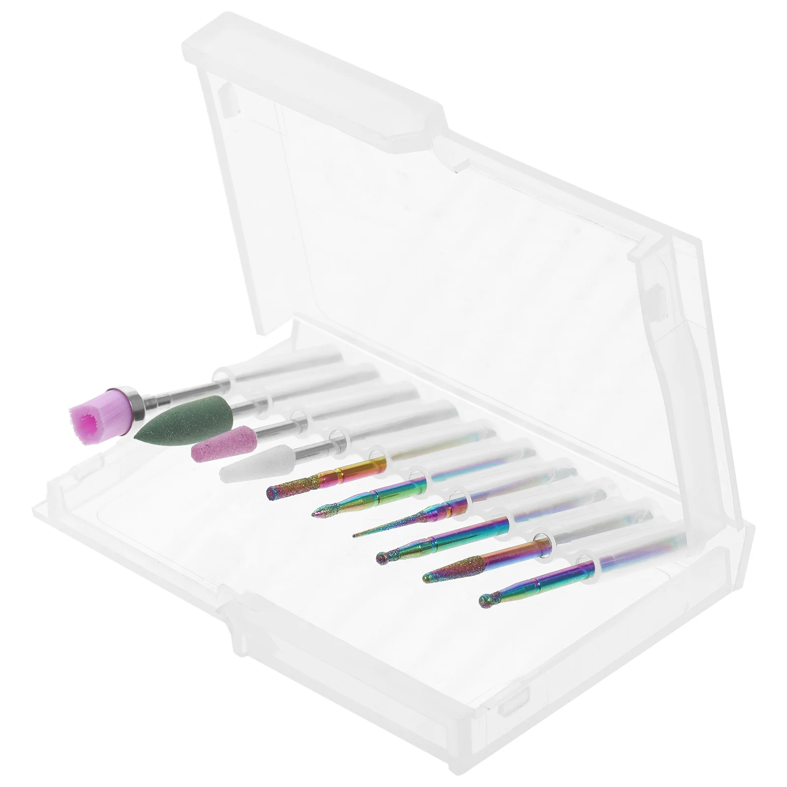 10 шт. полировщик для ногтей набор удаления гелевых бит наборы сверла кутикулы