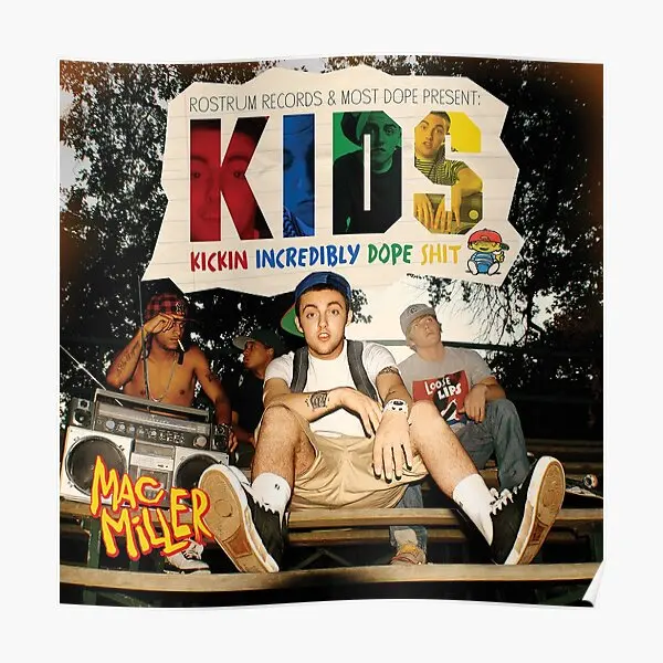 

Детский постер Mac для дома, забавная Настенная картина, Современная роспись, винтажная картина, украшение, Декор без рамки