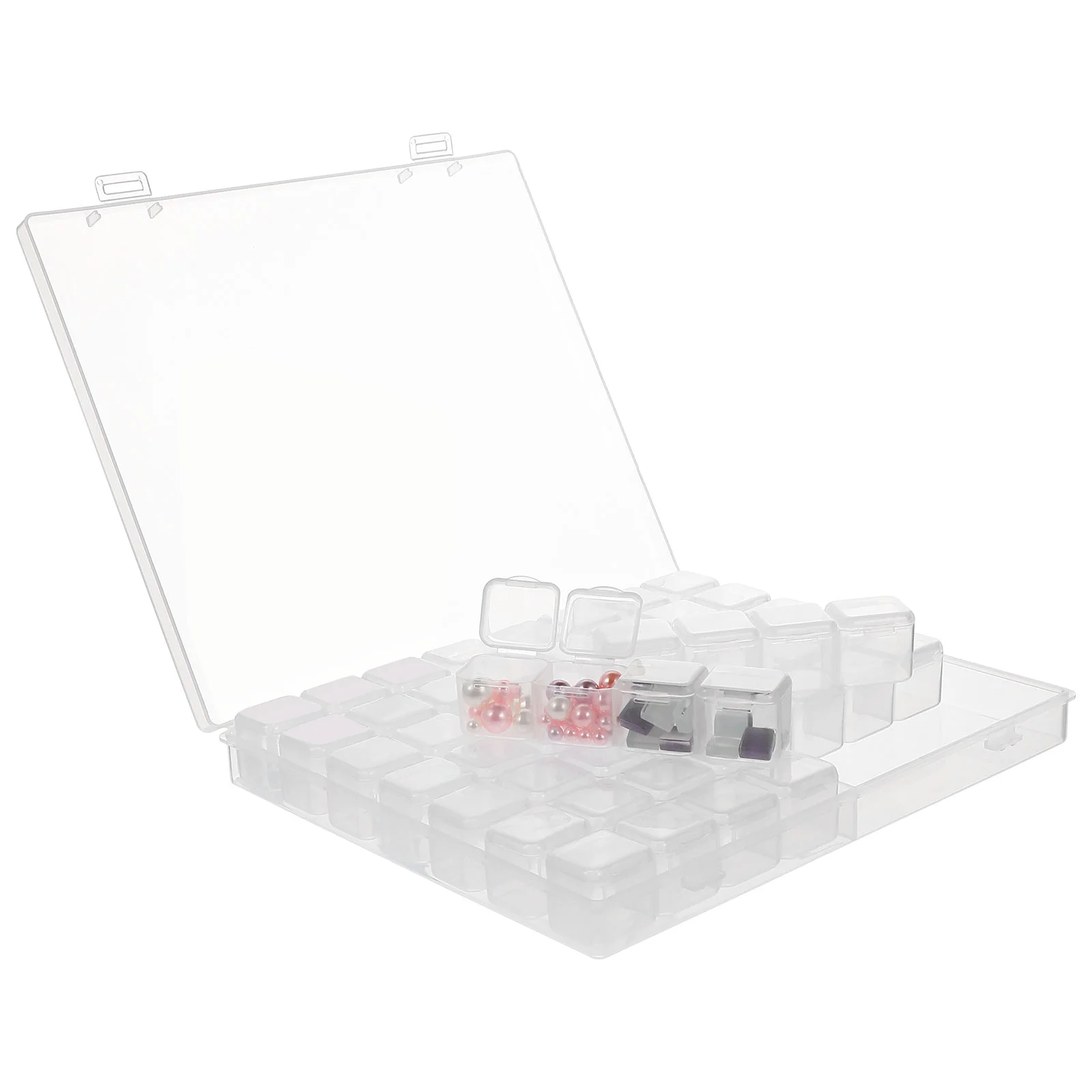 

1 Pc Embroidery Floss Organizer Jewelry Fishing Tackles Craft Storage Box Nail Box Storage Containers Organizer Box