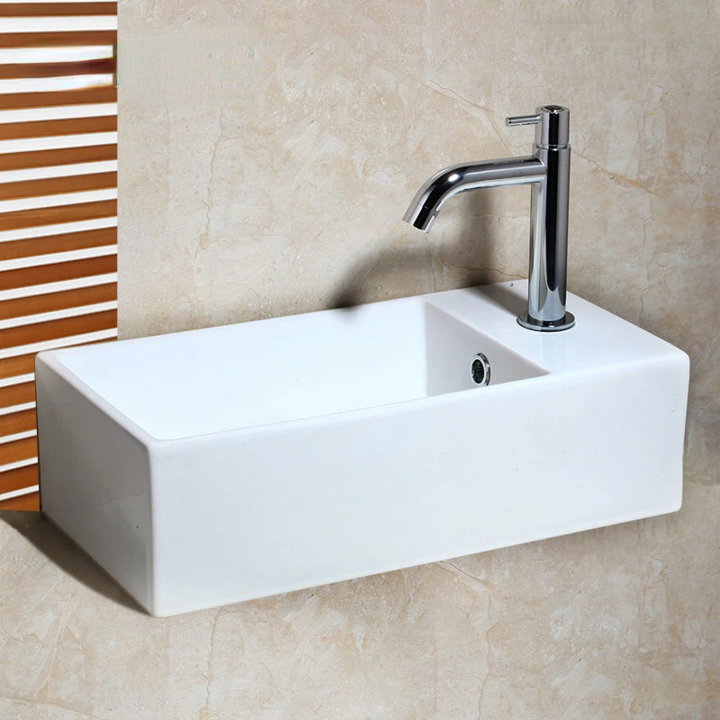 

Washbasin New Ceramic Washbasin Vessel Lavatory Basin Bathroom Sink Bath Combine Brass Faucet Mixers & Taps