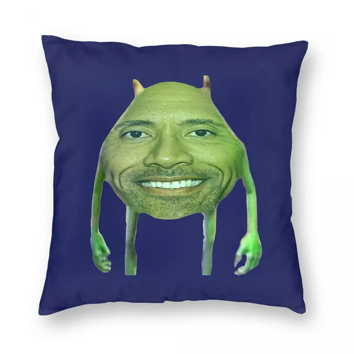 

45*45cm High Quality Cushion Cover Dwayne Johnson Throw Pillow Sofa Pillowcase Polyester Cushion Cover for Home