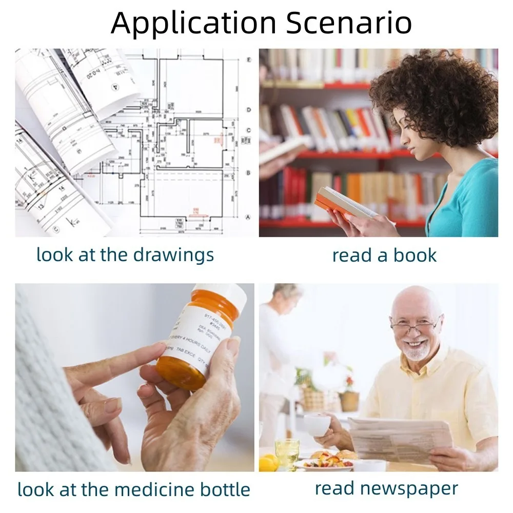 A5 увеличитель для визиток портативный 180x120 мм большой размер прозрачная книга