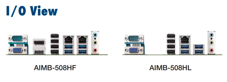 Фото Промышленная материнская плата Advantech AIMB 508 MicroATX для процессоров Intel Core 12-го и 13-го поколений (i9/i7/i5/i3) LGA1700 №2