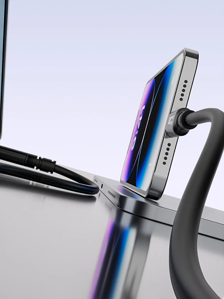 PD 100 Вт Шнур зарядного устройства для быстрой зарядки Тип C к Кабель Двойной