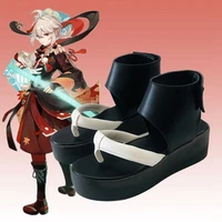 japanese anime genshin impact kaedehara kazuha cosplay shoes 2d comic con prop kimono boots unisex 2022 new