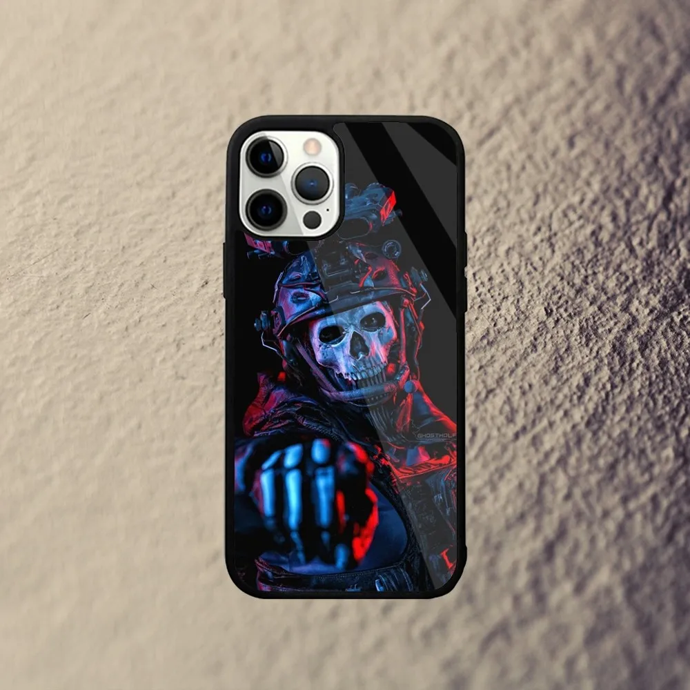 Чехол для телефона C-Call-Of-Duty Game iPhone 15 14 13 12 11 Plus Pro Max Mini Magsafe с магнитной беспроводной