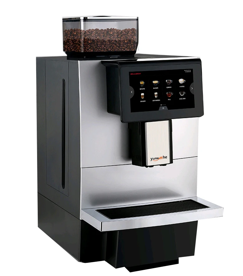 Автоматическая полностью умная кофеварка с мельницей и вспенивателем молока