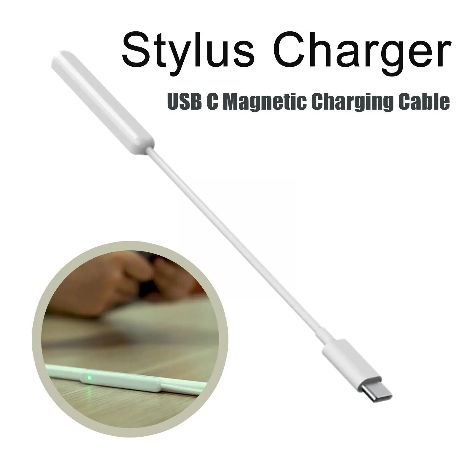

Type C Charger Adapter Usb C Magnetic Charging Wire Generation 2nd Magnetic Pencil Capacitive Fast Charging Y8e4