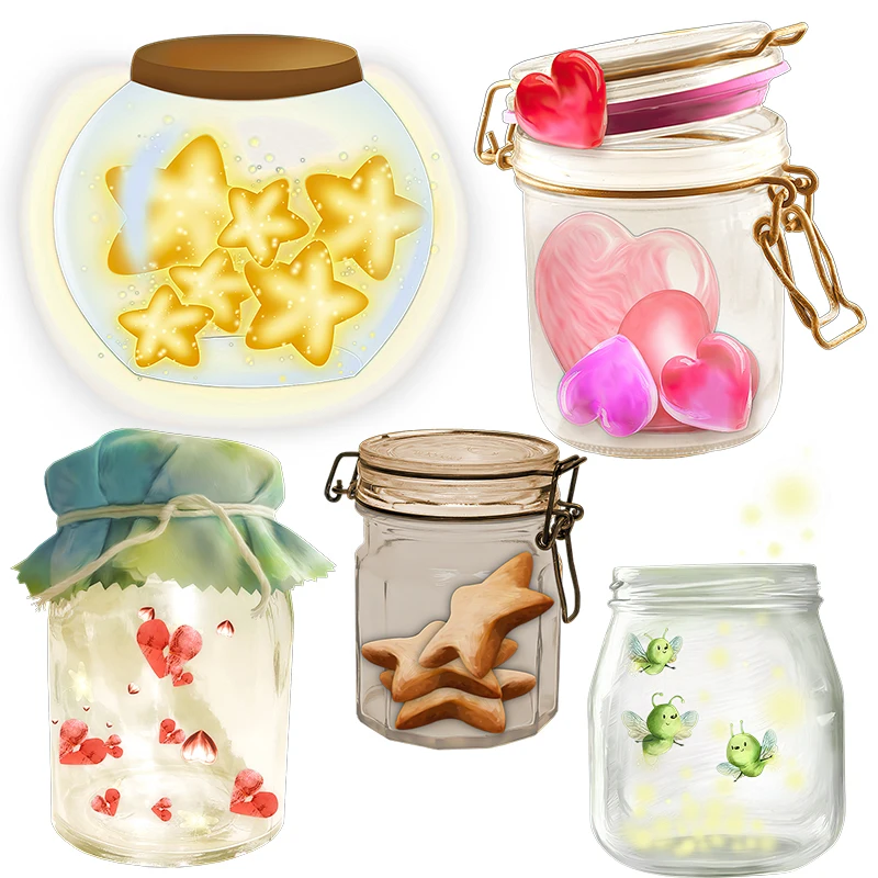 

CHT29 забавные детские наклейки мечты в бутылке, домашний декор, настенные наклейки