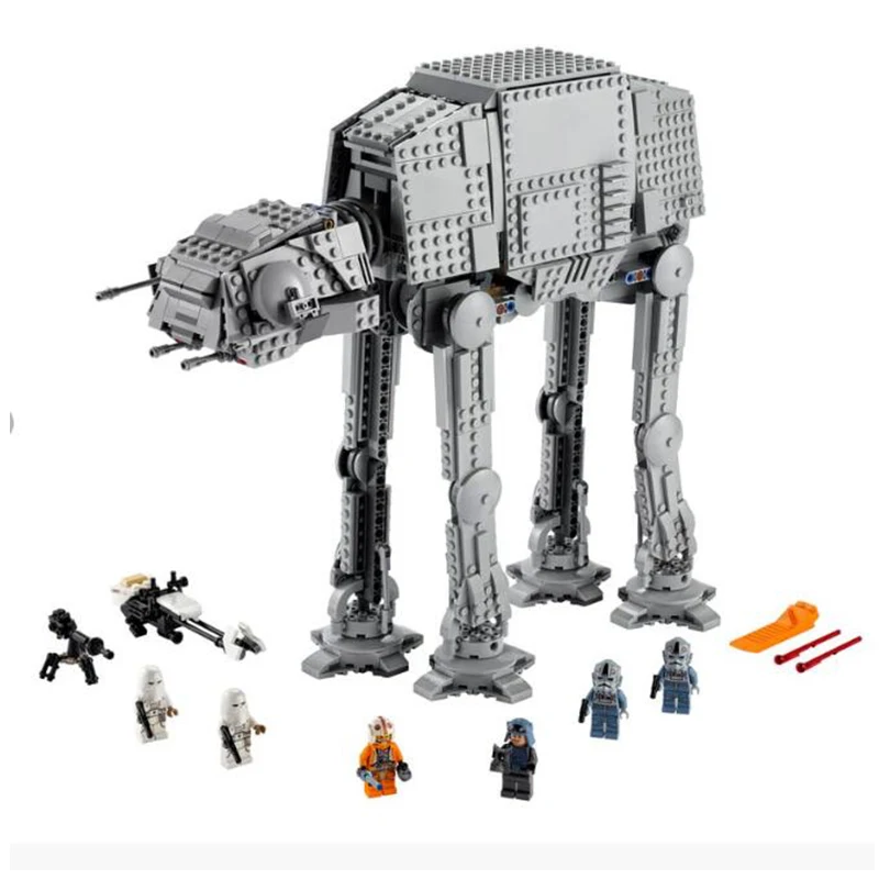 

In Stock 2021 New 1267pcs Star Fighter At- At Walker Moc Motor Building Blocks 10178 79211 Toys Birthday Gifts