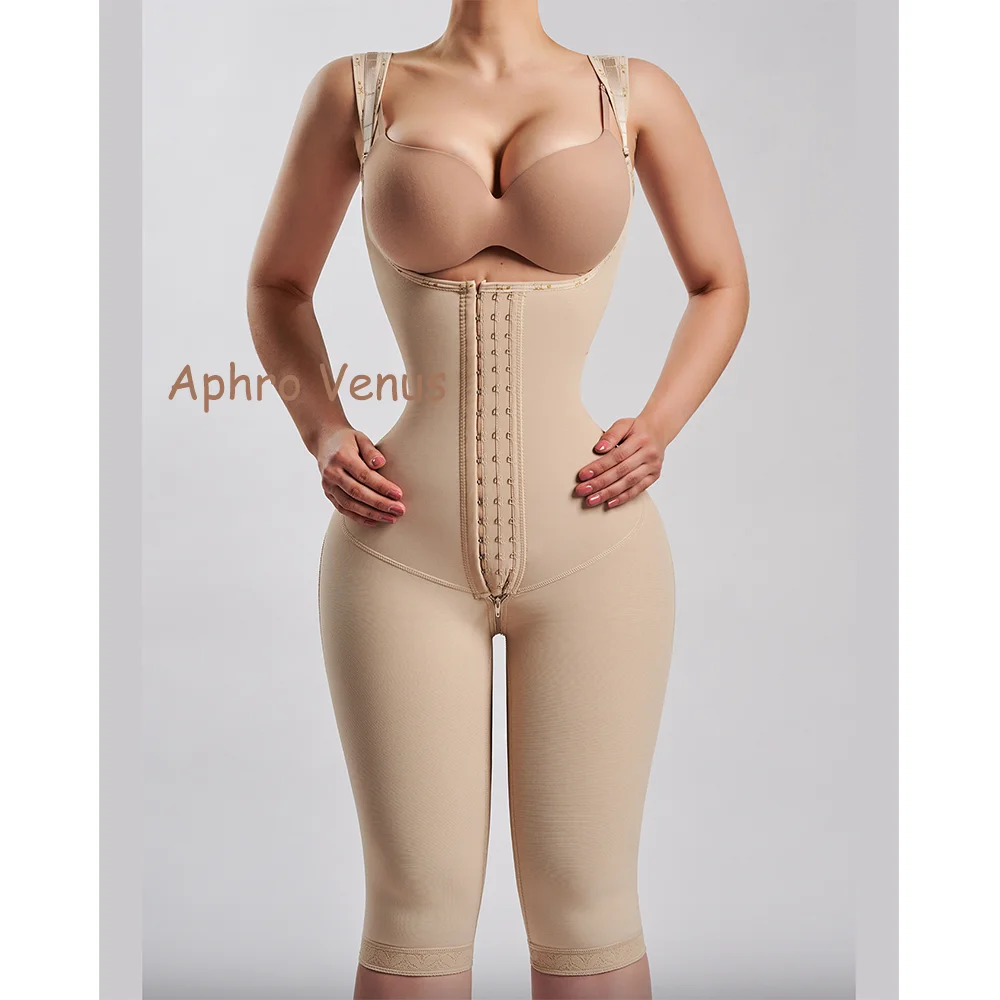 Fajas Colombianas Post Surgery Shapewear Compression Slimming Girdle Woman Flat Stomach Lace Shaper Skims Shorts Bodyshaper