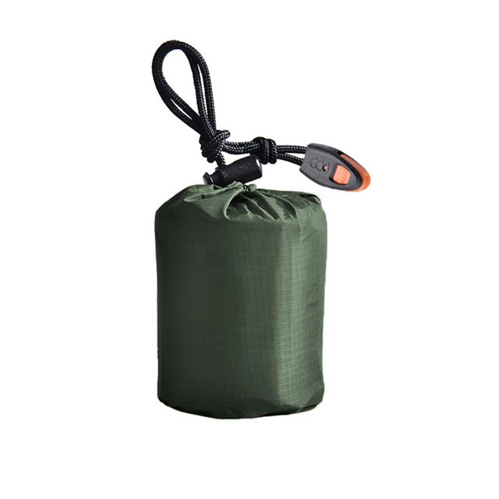

Tent Sleeping Bag Outdoor Camping Multifunctional PE Aluminum Film 120*200cm Emergency Gear Emergency Survival