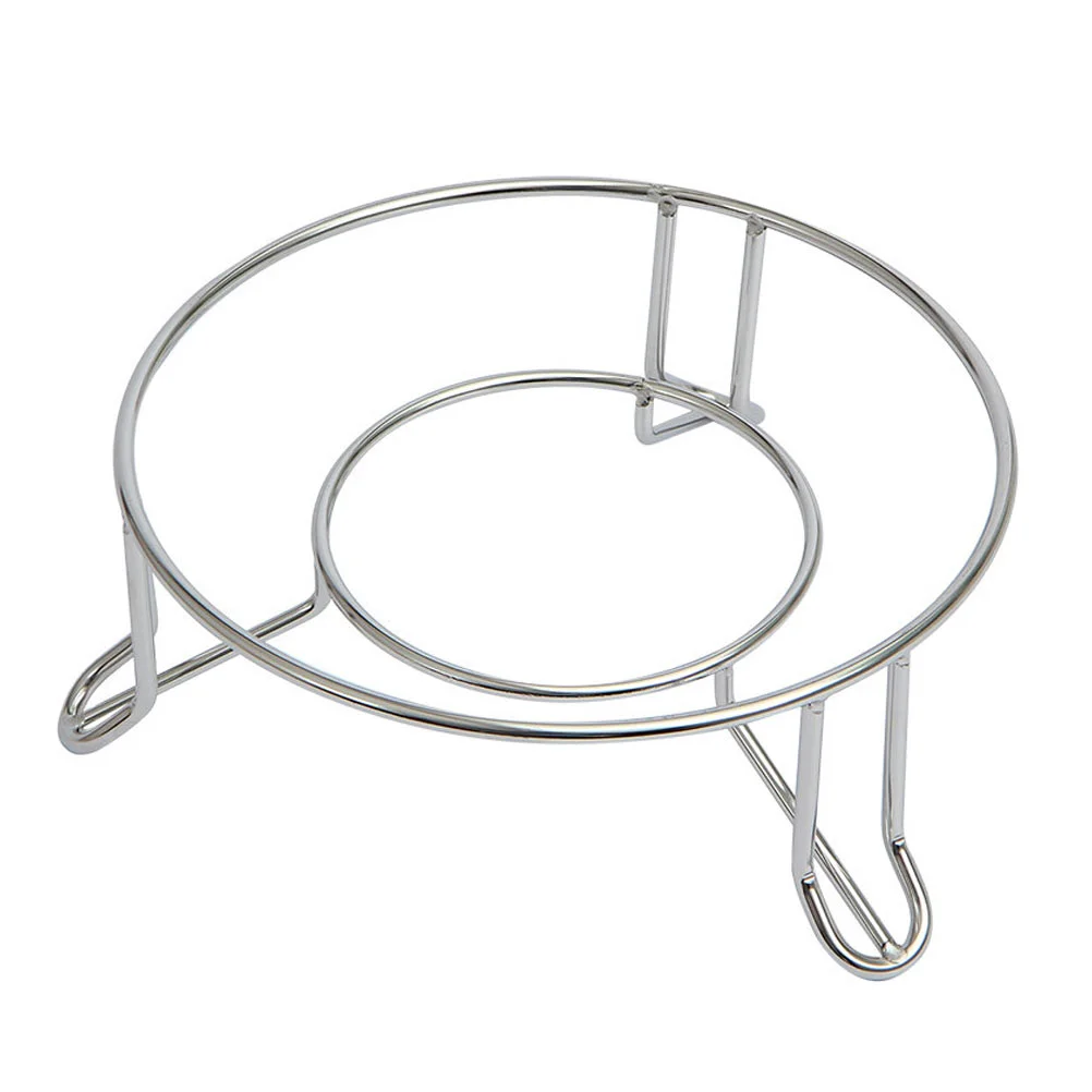 

Rack Pot Trivet Wok Stand Steel Stainless Holder Ring Steaming Steamer Insulated Steam Support Heat Stove Pressure Cooker