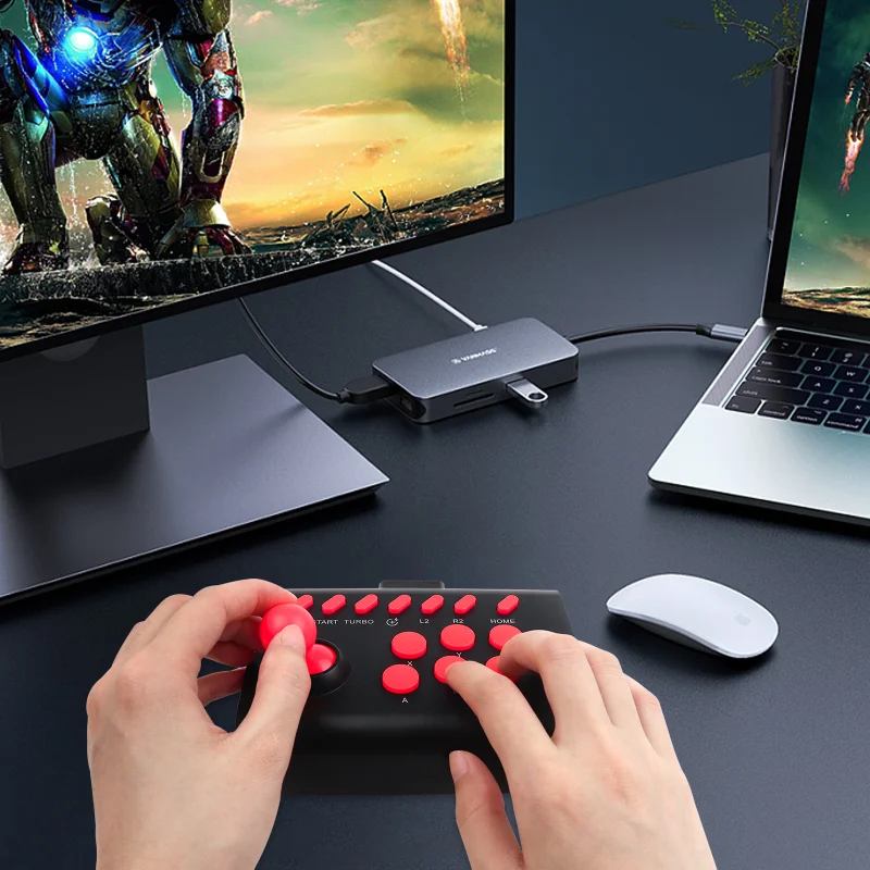 Беспроводной игровой джойстик BT USB контроллеры для ПК Android iOS мобильных телефонов