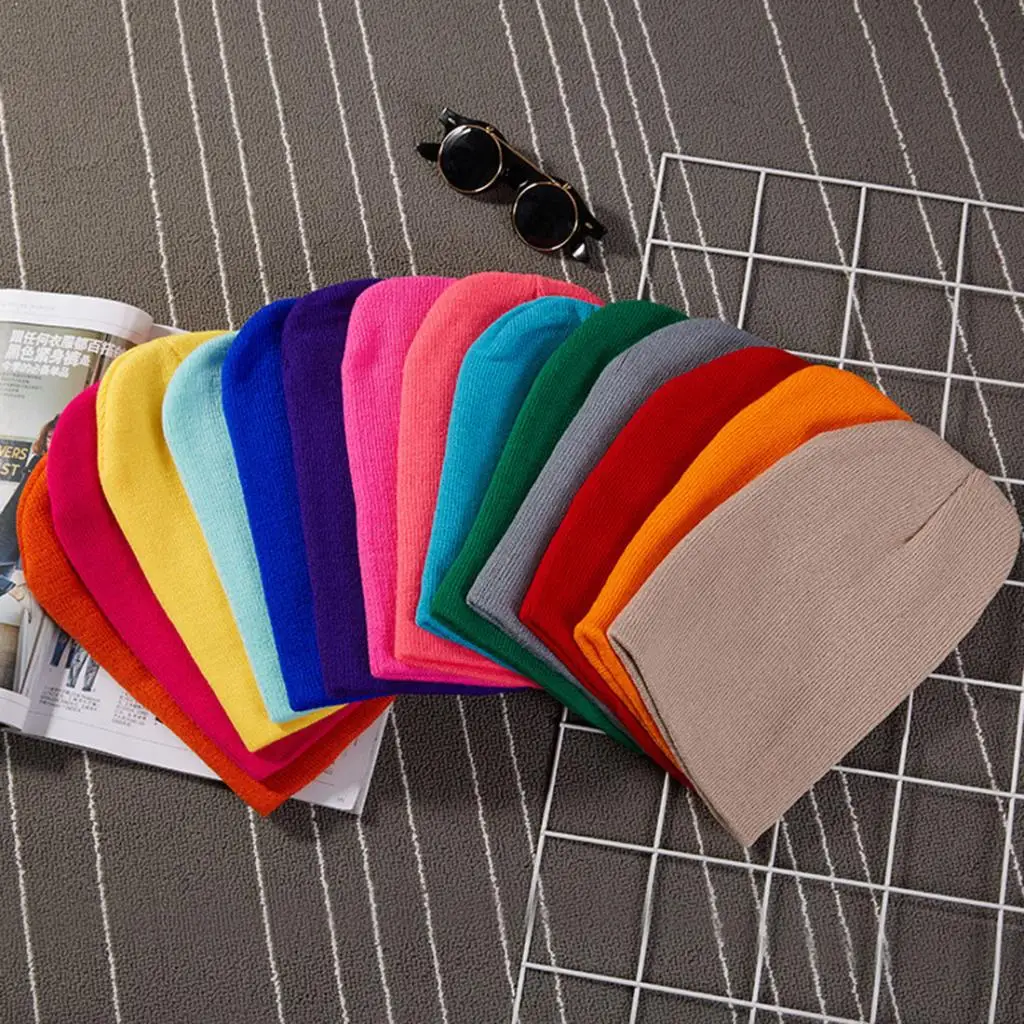 Теплая вязаная шерстяная шапка YJSFG HOUSE