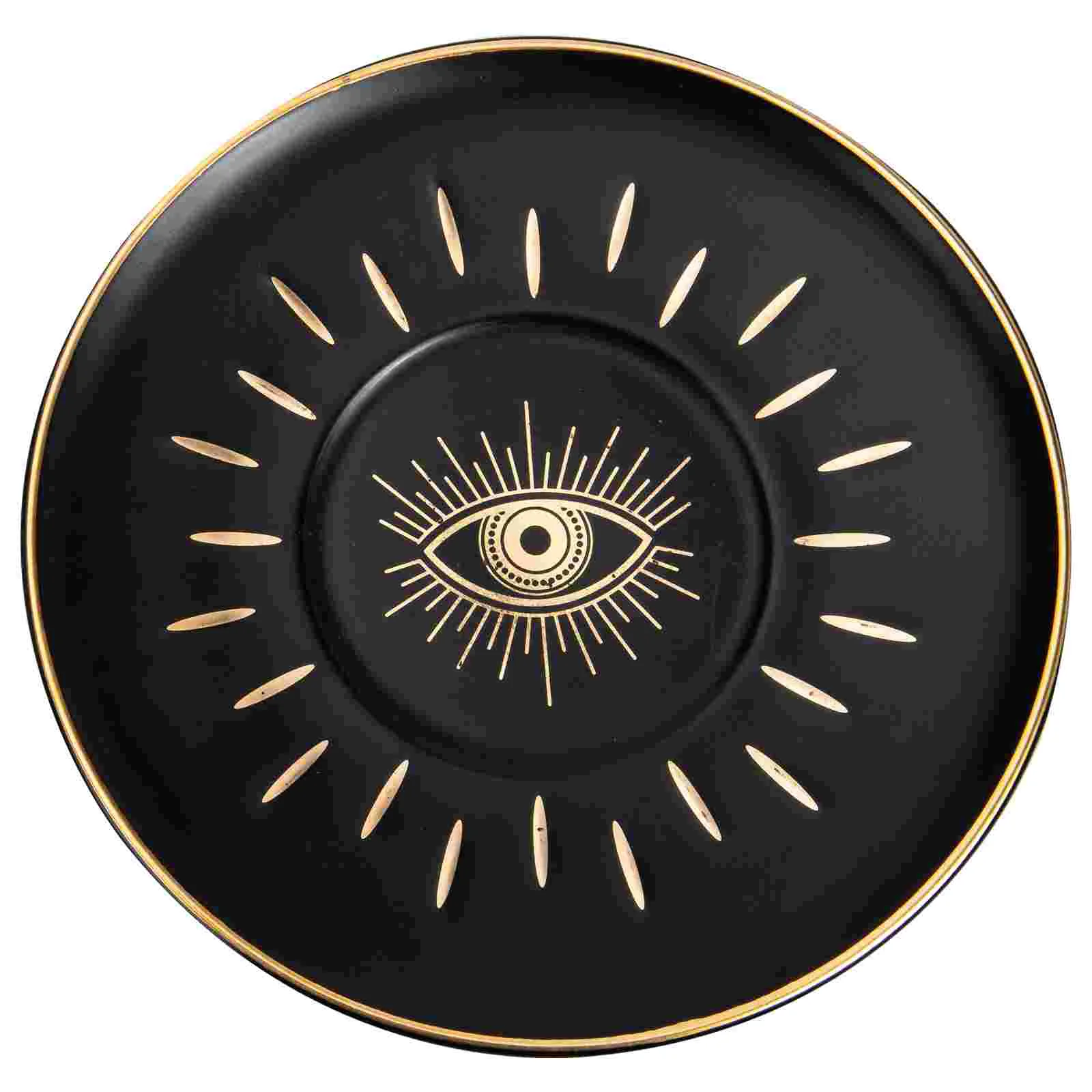 

Десертный поднос с рисунком глаз дьявола, поднос для сервировки еды, тарелка для выпечки