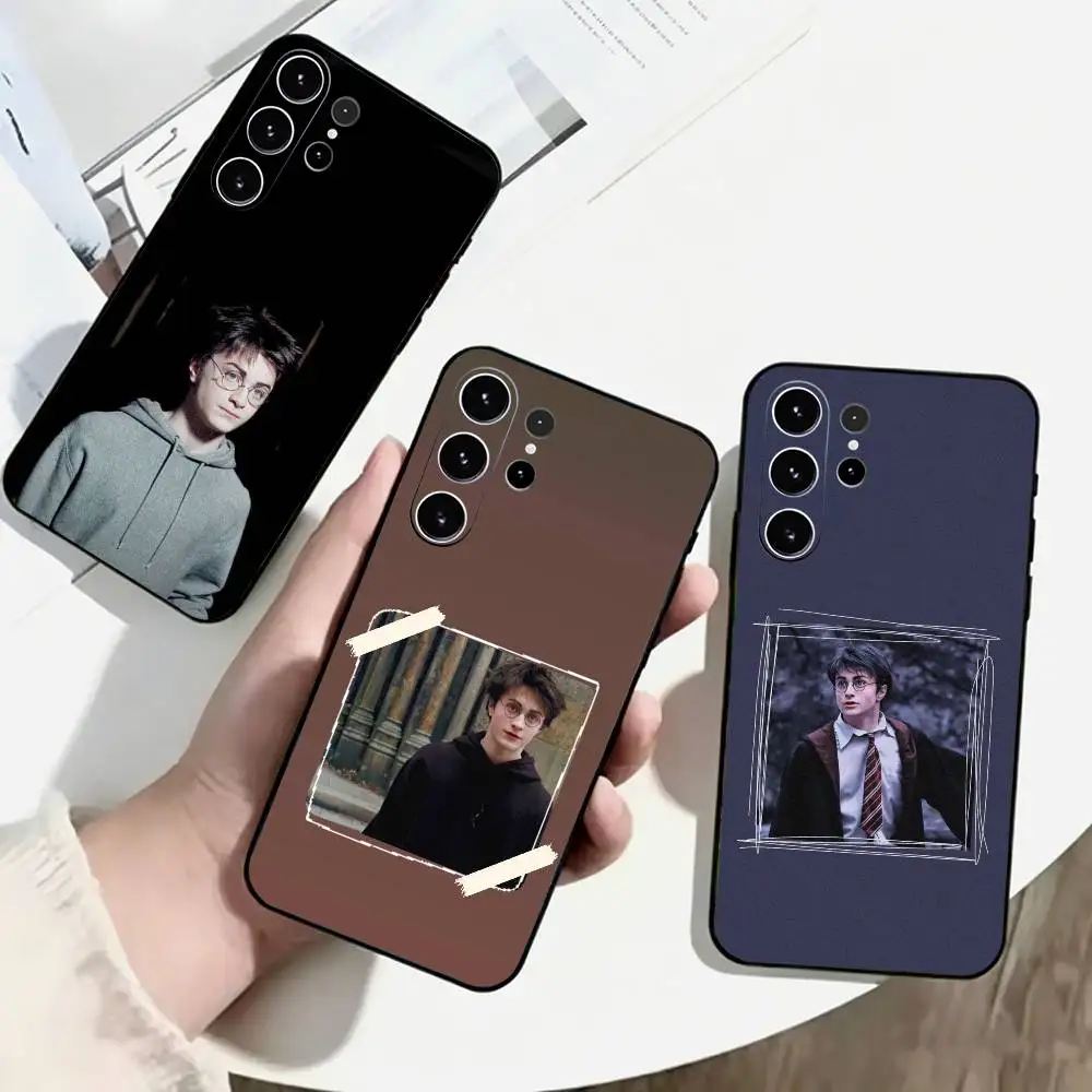 Фото Чехол для телефона с изображением актера Дэниела Рэдклиффа для Samsung S25, S24, S21, S22, S23, S30, Ultra, S20, Plus, FE, Lite, Note, 10, черный чехол №1