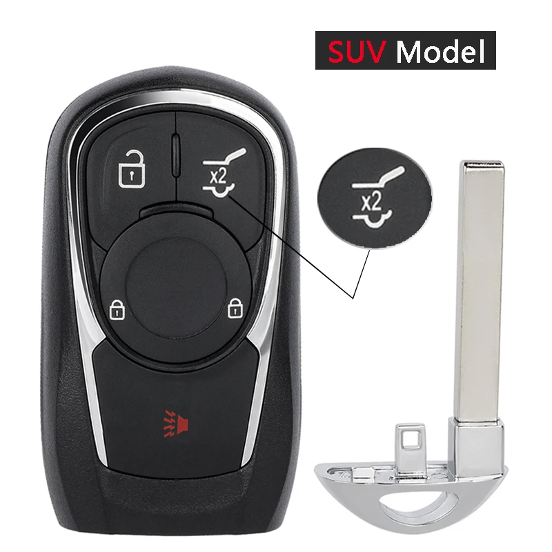 

KEYECU 315 МГц 433 МГц ID46 чип HYQ4ES/HYQ4AS умный дистанционный брелок для Buick Enclave Encore Envis GX Envision Regal Lacrosse