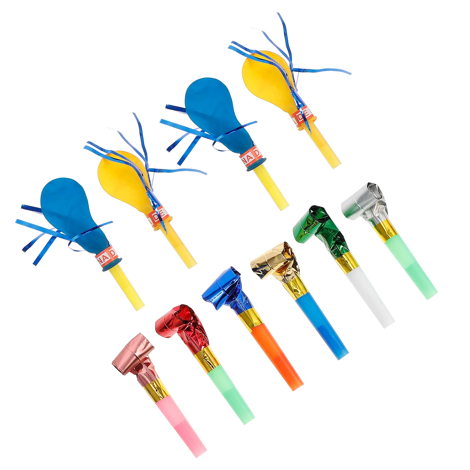 

Party Whistles Whistle Blowouts Toys Horns Noisemakers Birthday Cheering Favors Blow