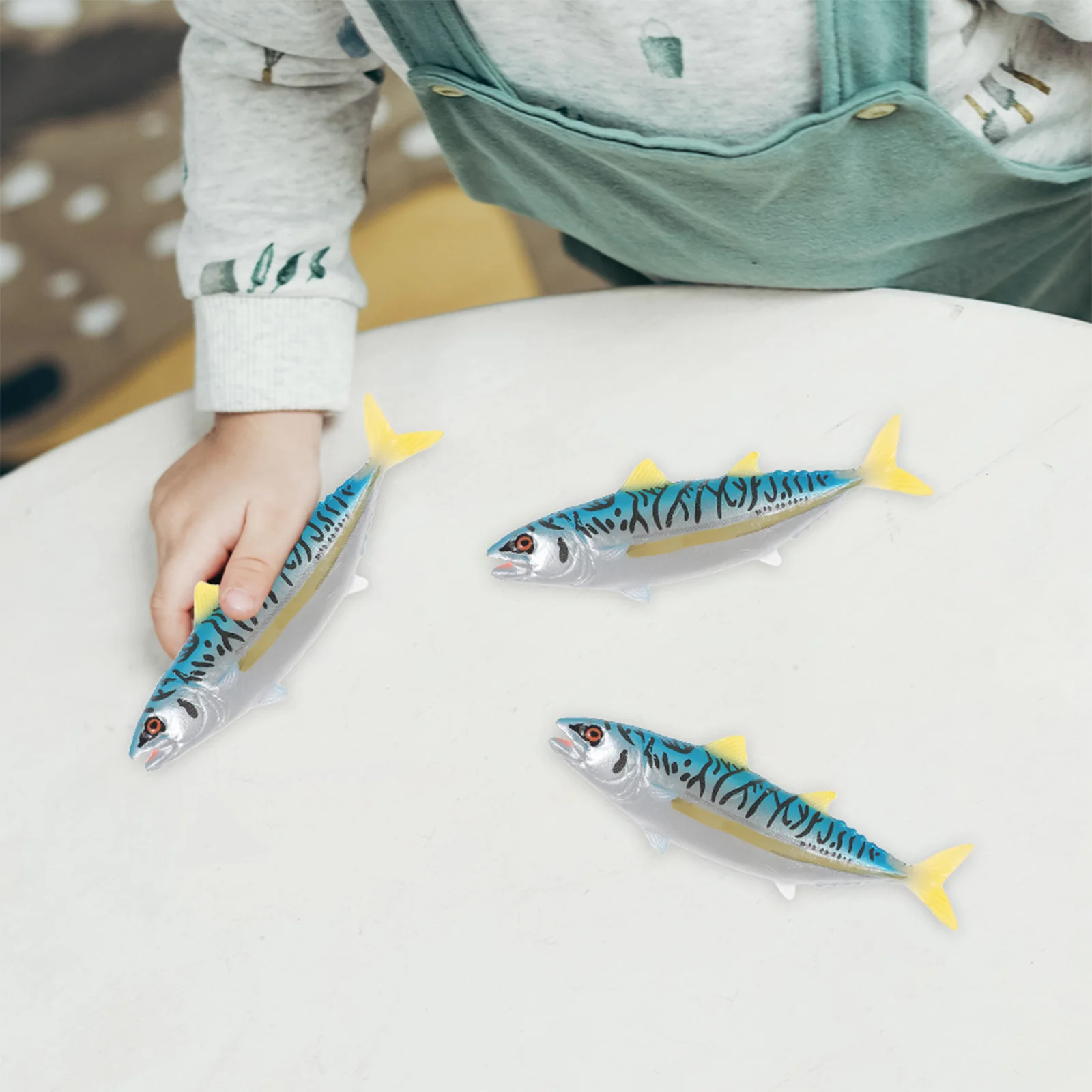 

Home Decor Simulated Tuna Fish Figurines Fake Artificial Ornament Recognition Model Child