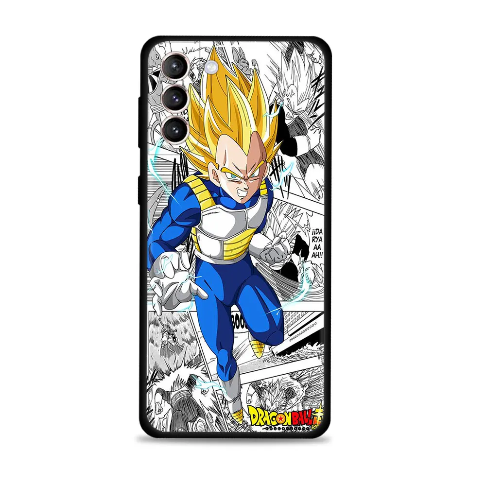 Для Samsung S20FE S22 S21 S20 Ultra FE S10 S9 Plus S10e S8 для Galaxy Note 20 10Plus Dragon Ball God Goku Vegeta Comics | Мобильные