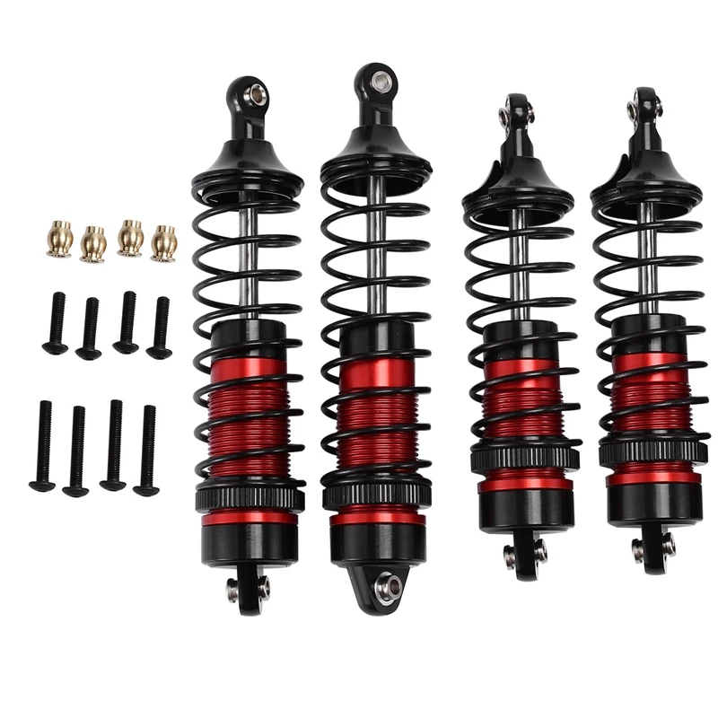 

4Pcs Metal Front And Rear Shock Absorber Damper For Arrma 1/10 SENTON Granite Typhon Big Rock RC Car Upgrades Parts