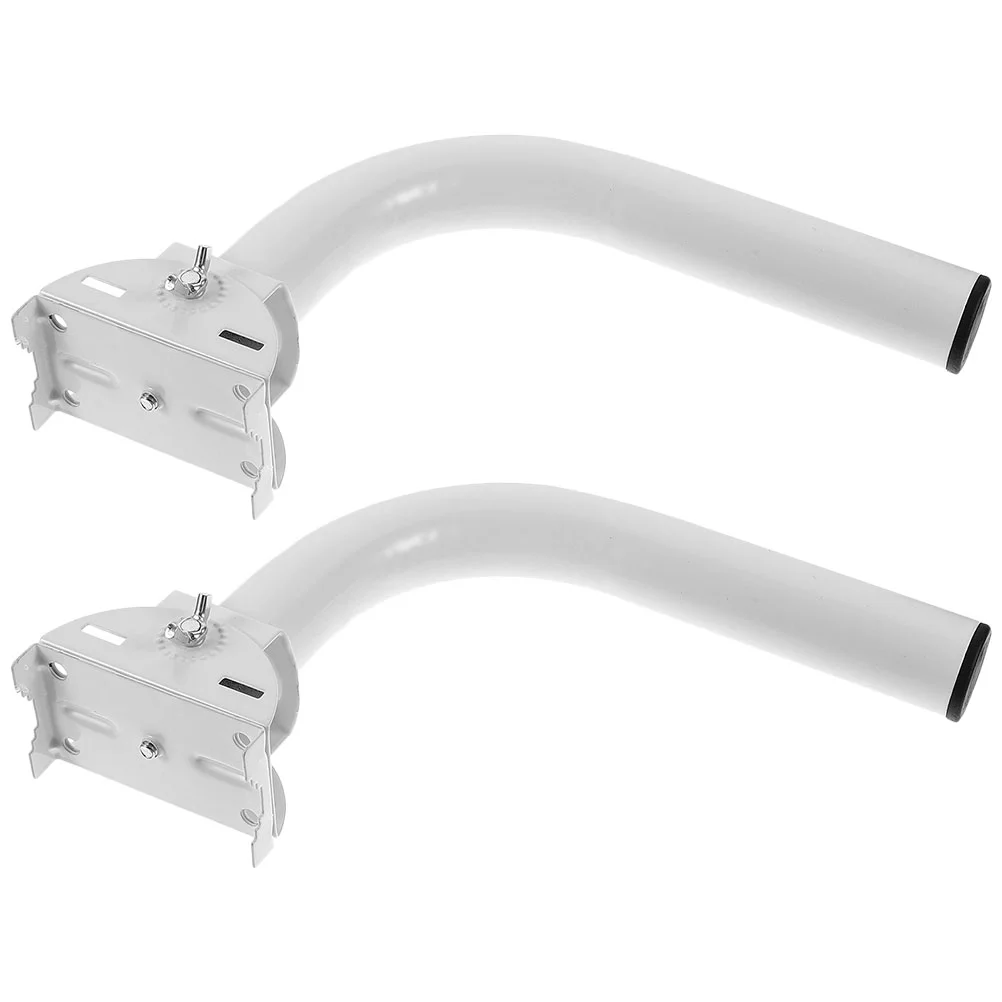 

2 Pcs Mounting Rod Wireless Access Point Stainless Steel Electronics Pole Outside Antenna Installation