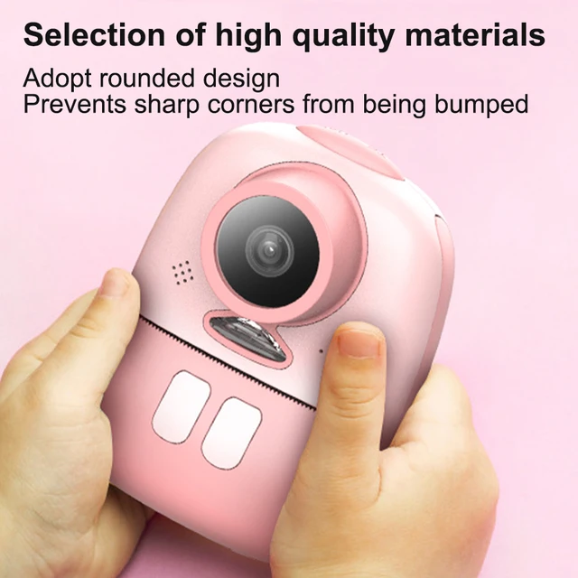 Children Mini Camera Instant Print Cameras For Girls Boys Kids Instantane Kamera Toys Birthday Gifts With Thermal Photo Paper 6