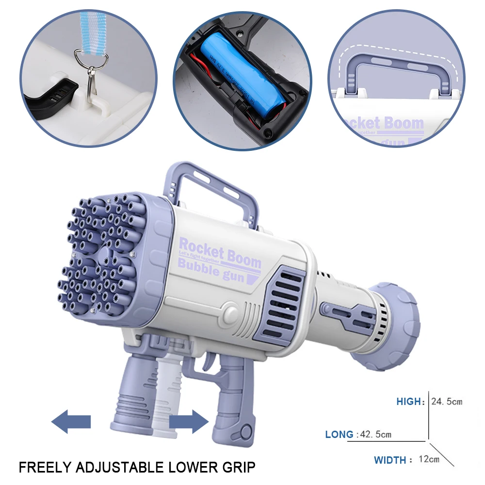 Пулемет пузырьковый детский 64/69 отверстий |