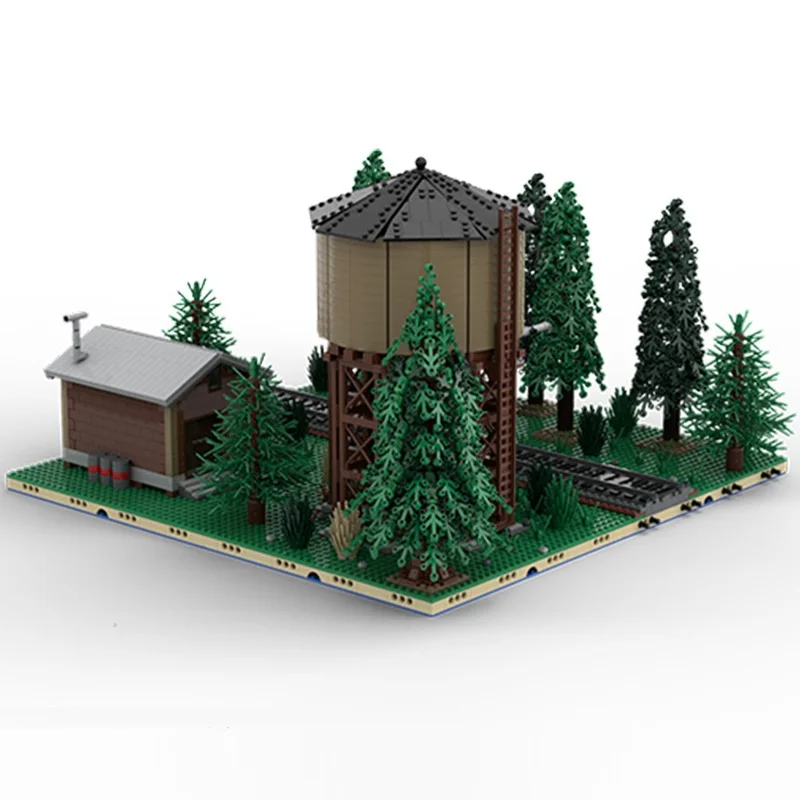 3873 шт. Детский конструктор Водяная башня