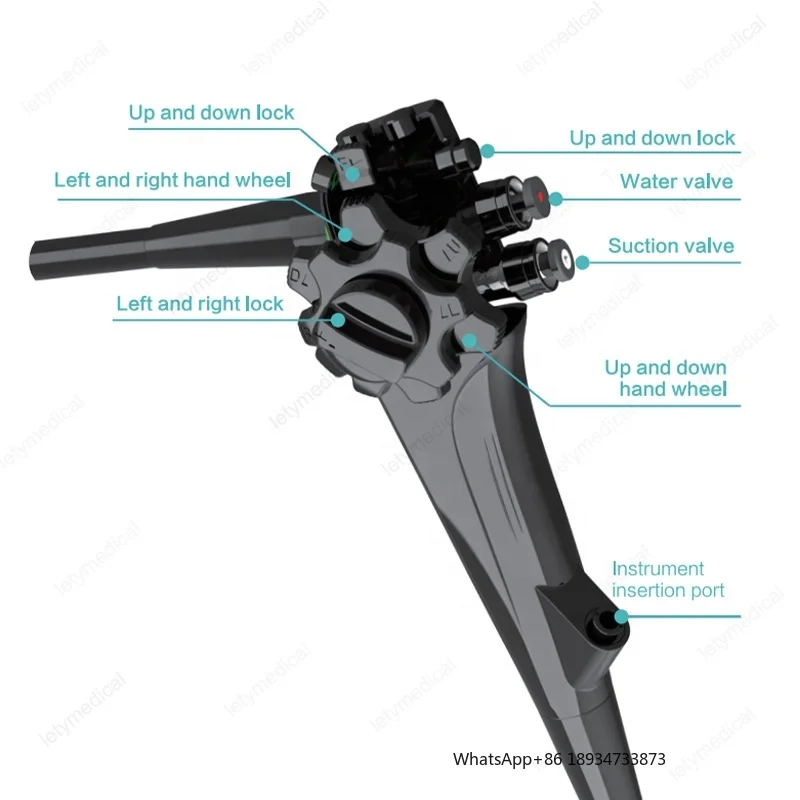 Заводская цена медицинский одноразовый гибкий видеогастроскоп одноразовая