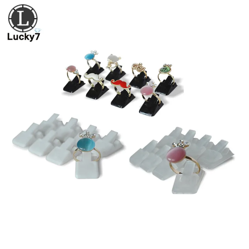 

20-1000/партия, пластиковые Матовые держатели для украшений