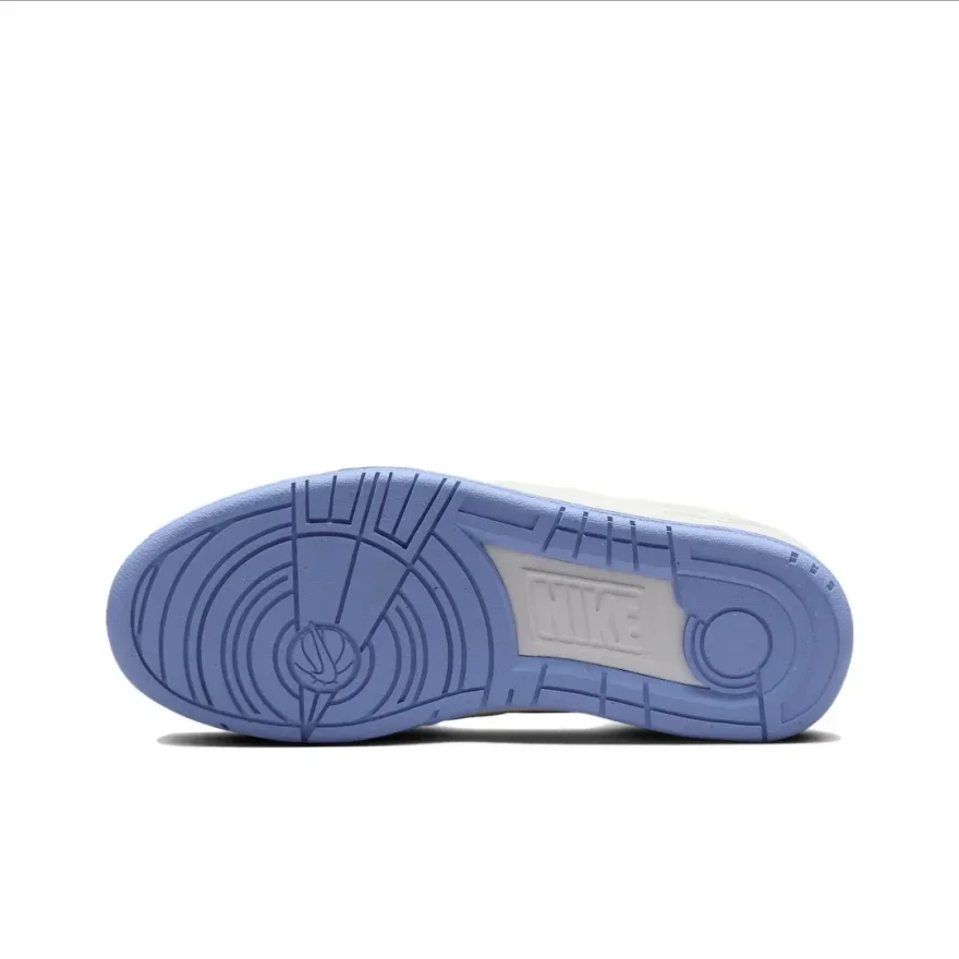 Мужские кроссовки Nike Full Force Low Leather Trend Comfort Low-Top белого и синего цвета North Carolina Blue