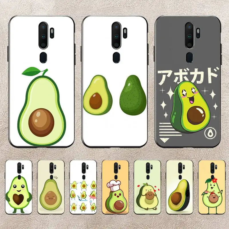 

Avocado Fruit Cartoon Phone Case For Redmi 9A 8A 6A Note 9 8 10 11S 8T Pro Max 9 K20 K30 K40 Pro PocoF3 Note11 5G Case