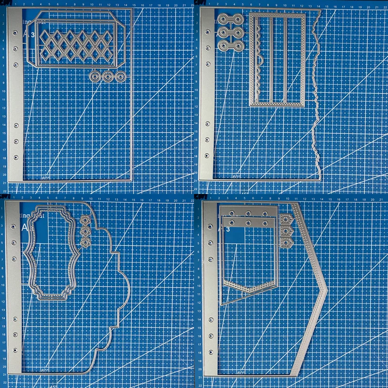 

Lucky Goddess Metal Cutting Dies 4pc Planner Page diy Scrapbooking Photo Album Decorative Embossing Paper Card Crafts Die