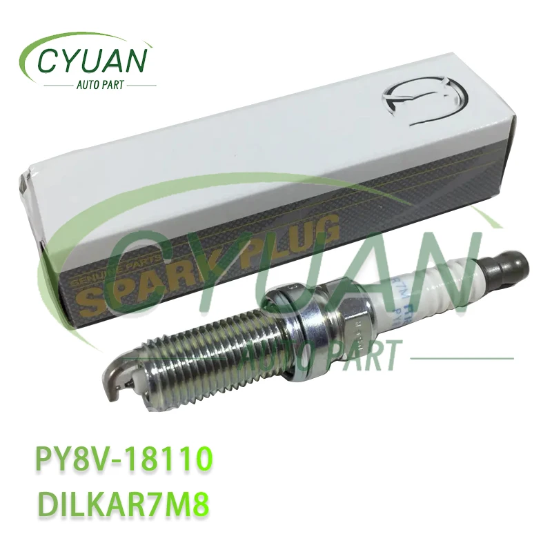 

Новая высококачественная Свеча зажигания для MAZDA PY8V-18110 2,5 L4 CX-5 2,5 л PY8V18110, 4 шт.