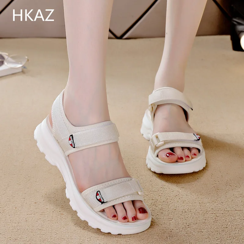 Women's Sandals Casual Platform Trendy All-match Comfortable Breathable Fashion Wear-resistant Spring Summer Main Push