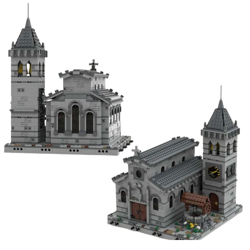 Детский строительный блок для средневековой церкви