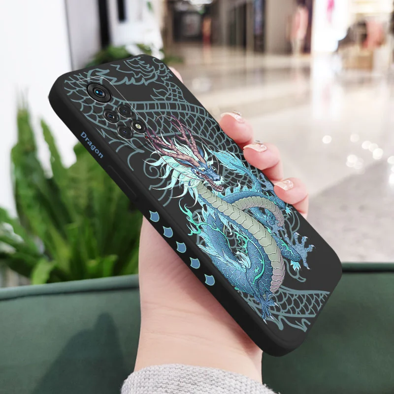 Dragon Totem Phone Case For Xiaomi Redmi Note 12 11 11E 11S 10 10A 10T 10S 9T 9 8 7 Pro Plus 10C 9A 9C 9T 4G 5G Cover