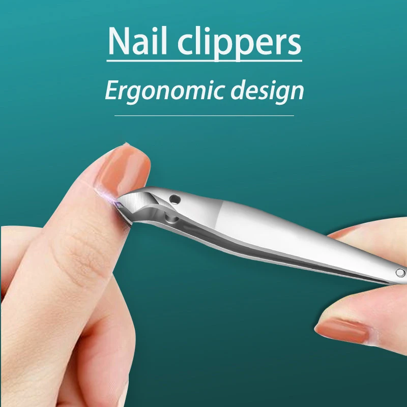 Nail Cuticle Nipper Manicure Scissors Stainless Steel Tweezer Clipper Dead Skin Remover Scissor Pusher Tool Trimmer