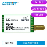 sx1262 915mhz lora module 868mhz rf long distance 10km 30dbm cdsenet e22 900t30d sma k interface wireless transceiver receiver