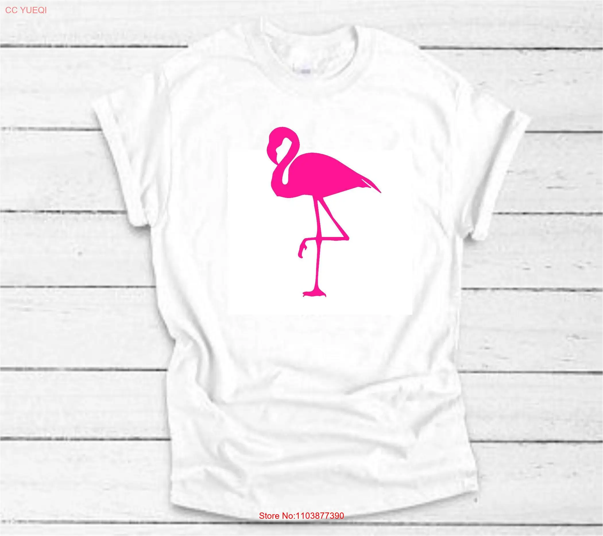 Футболка Flamingo NoEnName_Null хлопковая короткая