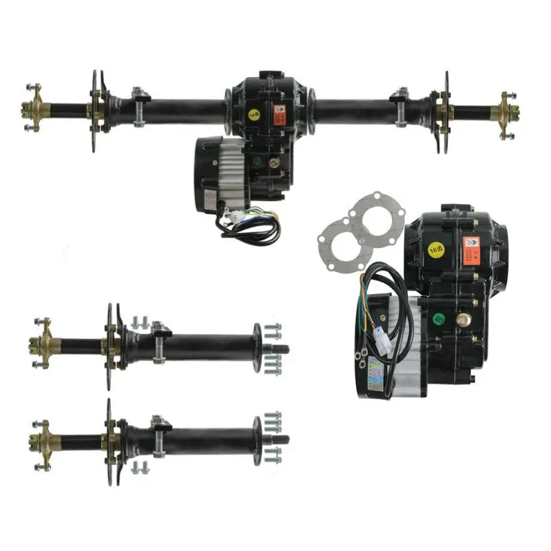 TDPRO бесщеточный Электрический дифференциальный двигатель 48 в 1000 Вт и 760 мм задний комплект оси картинг TDPRO бесщеточный Электрический дифференциальный двигатель 48 в 1000 Вт и 760 мм задний комплект оси картинг